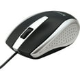 thumbnail image 1 of Verbatim, VER99741, Corded Notebook Optical Mouse - White, 1, Silver, 1 of 4
