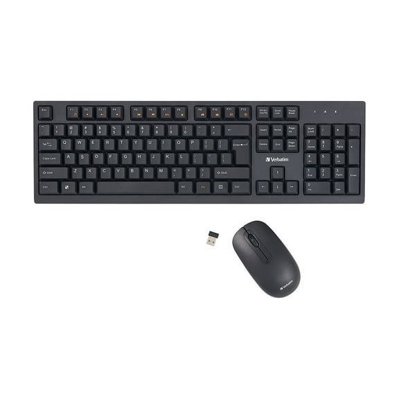 Verbatim Wireless Keyboard and Mouse Combo