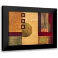 thumbnail image 1 of Verbeek-Van Den Broek 18x14 Black Modern Framed Museum Art Print Titled - Geometry II, 1 of 5