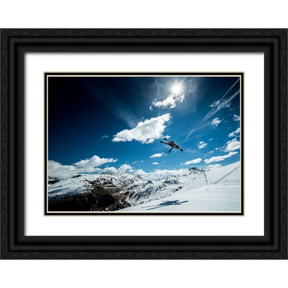 Verbiest, Eric 14x11 Black Ornate Wood Framed with Double Matting Museum Art Print Titled - Shadow Dancer...