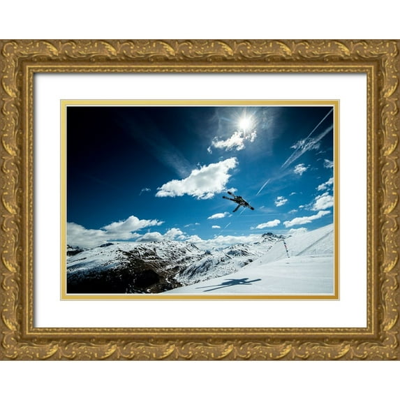 Verbiest, Eric 14x11 Gold Ornate Wood Framed with Double Matting Museum Art Print Titled - Shadow Dancer...