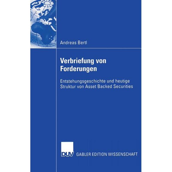 Verbriefung Von Forderungen, (Paperback)