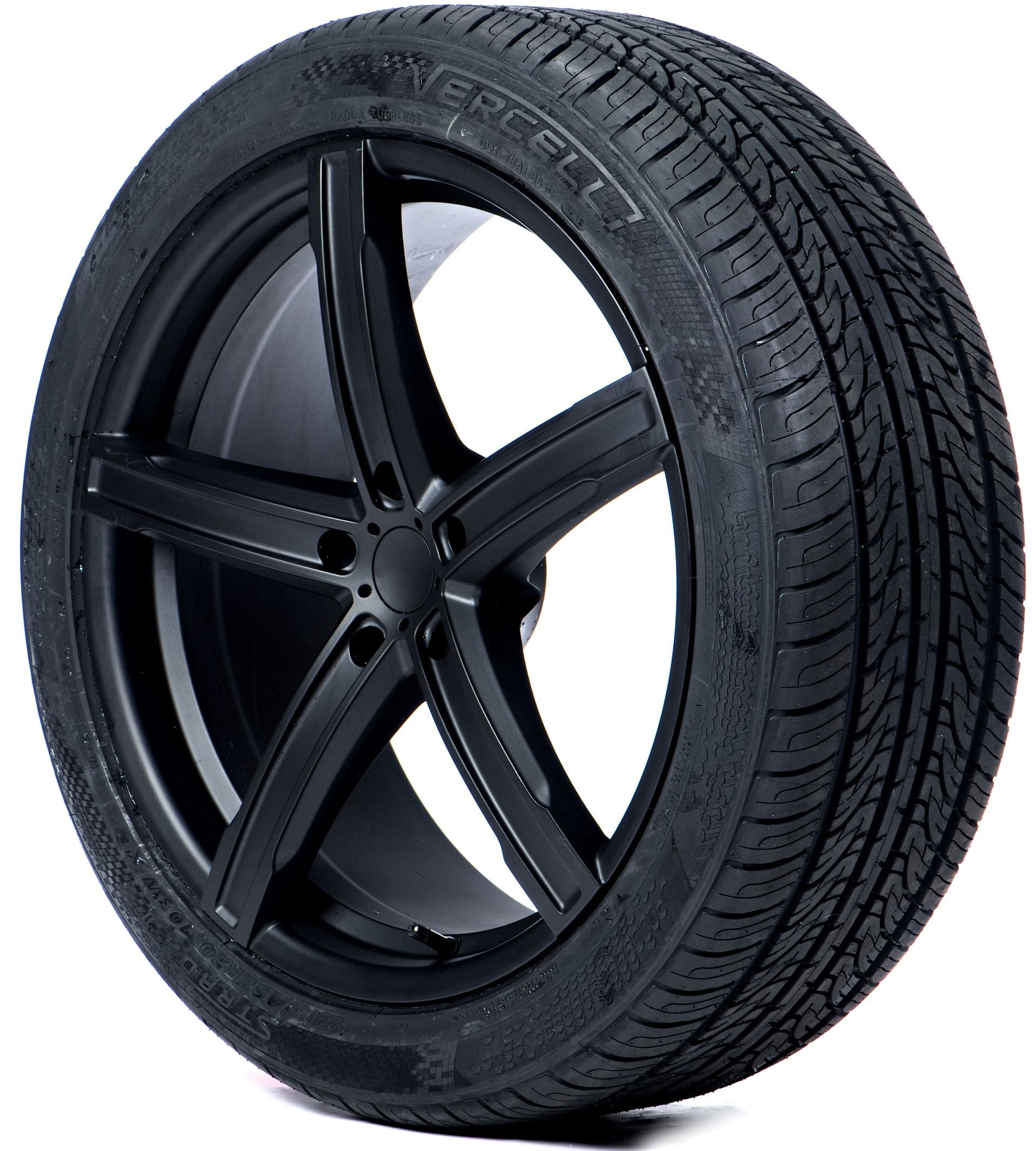 Vercelli Strada II All Season 205/40ZR17 84W XL Passenger Tire Fits: 2014-19 Ford Fiesta ST, 2012 Fiat 500 Abarth