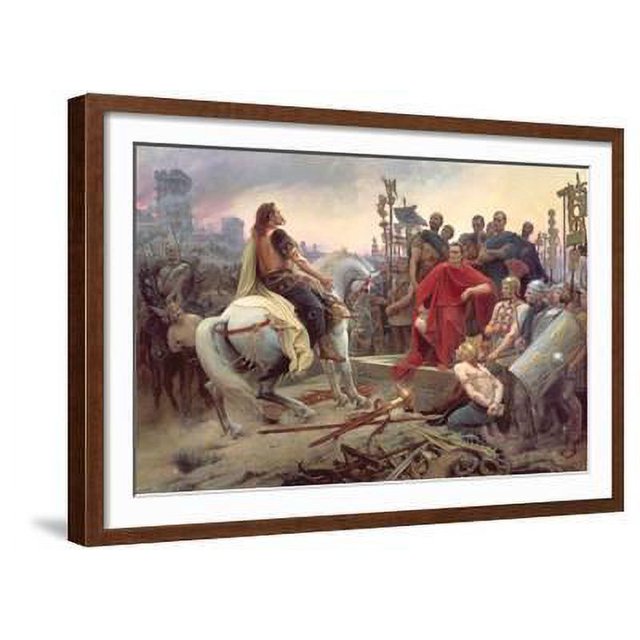 Vercingetorix Throws Down His Arms at the Feet of Julius Caesar, 1899