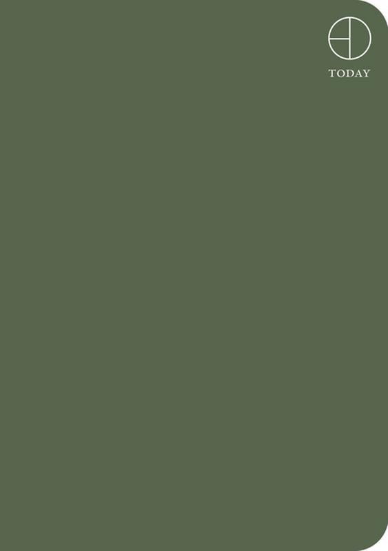 Original Softcover Today Planners Verdant Dusk A5 Today Planner, (Paperback)