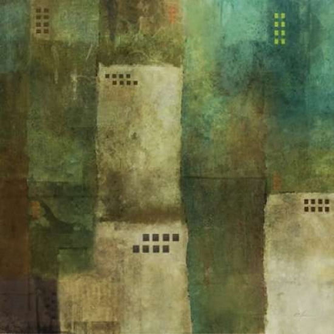Verdant Harmony 1 Canvas Art - Ken Roko (24 x 24)