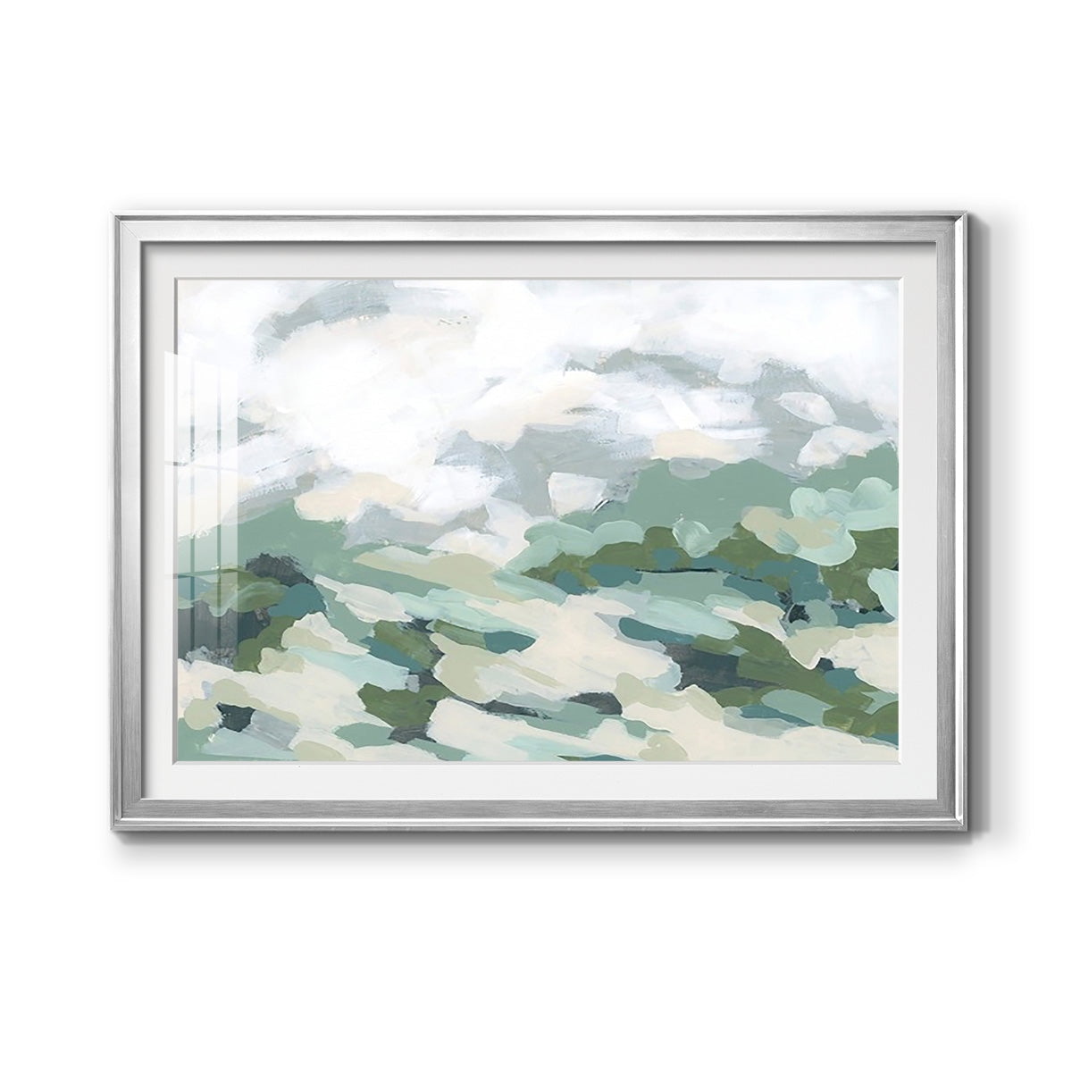 Verdant Hillside I Premium Framed Print - Ready to Hang