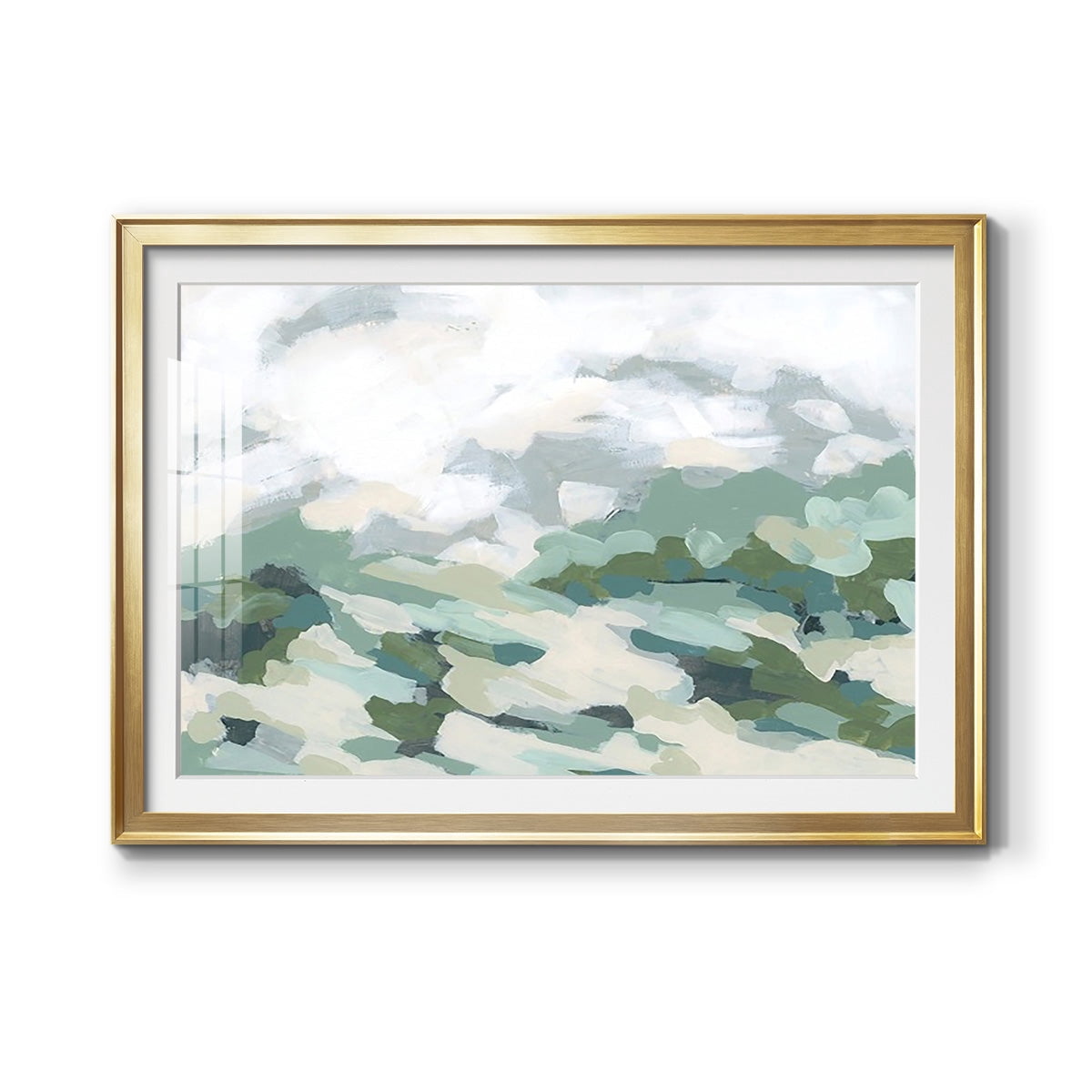 Verdant Hillside I Premium Framed Print - Ready to Hang
