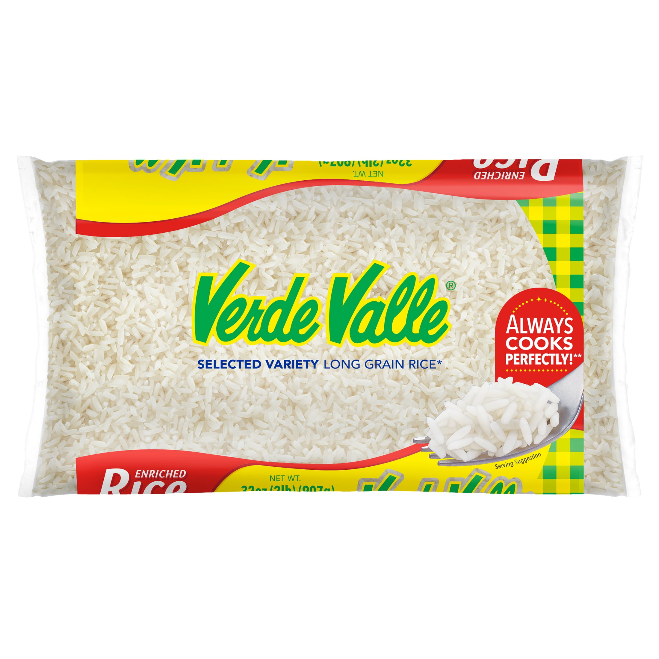 Verde Valle Extra Fancy Long Grain Rice, Ideal for Any Recipes, 32 oz ...