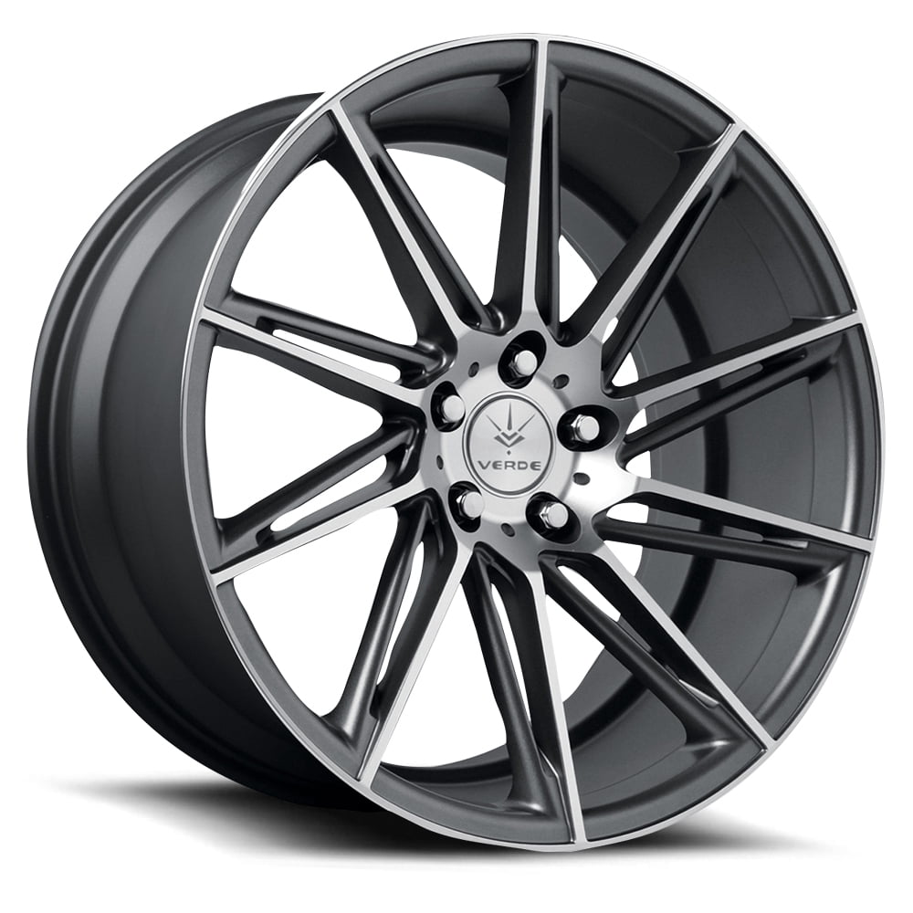 Verde Wheels - V25 Quantum Matte Graphite/Machined Wheel (19x9.5 