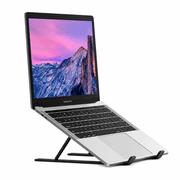 VerdeVida Portable Laptop Stand, Laptop Holder Computer Stand for Desk, Metal Foldable Laptop Stand with 6 Levels Height Adjustment, Compatible with MacBook, HP