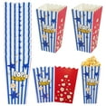 thumbnail image 1 of Verdelife 7.8in Popcorn Boxes Striped Stars Popcorn Bucket Large Containers for Movie Night Supplies 36Pcs, 1 of 8