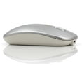 thumbnail image 1 of VerdeVida Bluetooth 5.2 Wireless Mouse — Rechargeable Silent-Click Mouse for MacBook, Laptop, PC, iPad, Chromebook, Windows 11/10/8 — Slim Portable Travel Mouse, 1600 DPI, Multi-Device, Silver, 1 of 7