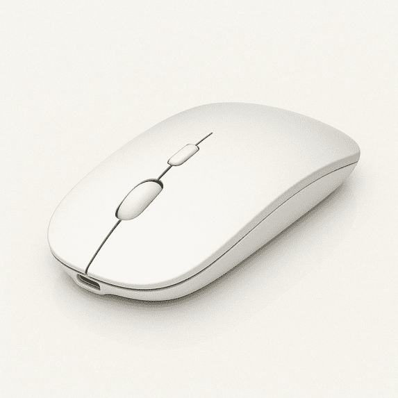 Verdevida Rechargeable Wireless Bluetooth Mouse for Laptop, PC, iPad, Notebook, and Chromebook