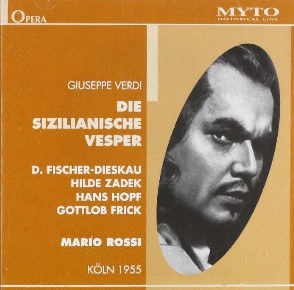 Verdi / Dieskau / Zadek / Hopf / Frick / Rossi - Die Sizilianische ...