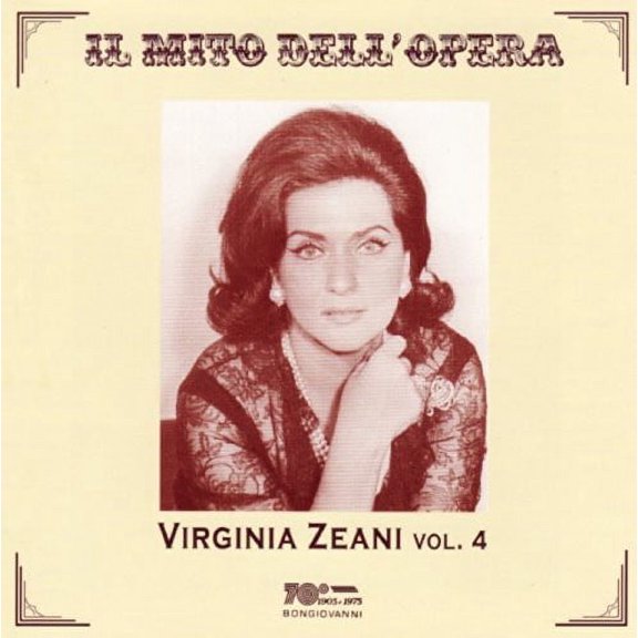Verdi / Puccini / Massenet - Virginia Zeani 4 - Music & Performance - CD