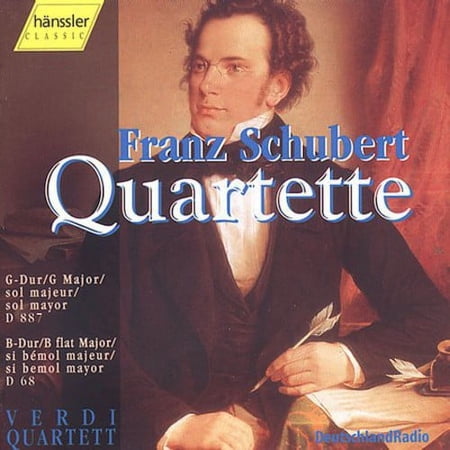 Verdi Quartet - String Quartet D 68 in B FLT Major: D 887 G Major - Music & Performance - CD