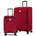 thumbnail image 1 of Verdi Travel Expandable Softshell Luggage Set 2 Piece Lightweight Softside Suitcase Nested Set Includes 20 Inch Carry On with USB Port and 28 Inch Checked Bag with 8-Wheel Rolling Spinner, 1 of 6