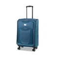 thumbnail image 1 of Verdi 28 Inch Luggage – Expandable Durable Softside Lightweight Suitcase with 8-Wheel Spinners Large Checked-Size Bag teal, 1 of 5