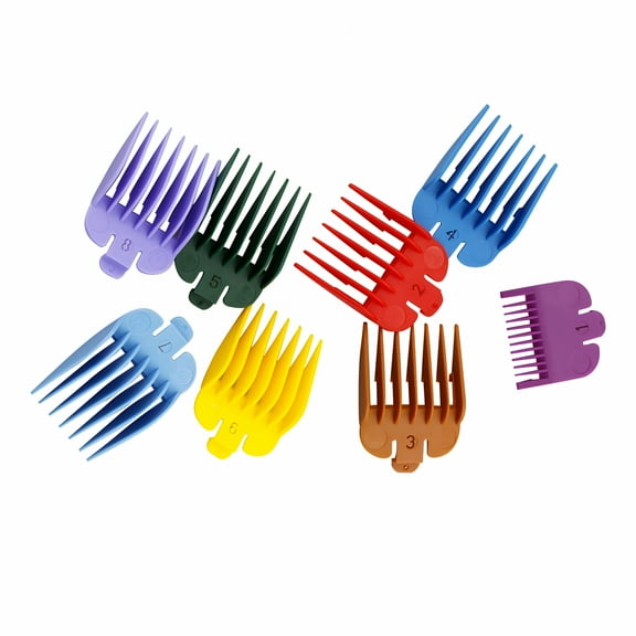 Verdlora 8PCS Universal Hair Clipper Limit Comb Trimmer Guard Combs Accessory