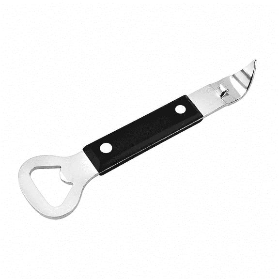 Verdlora Can Punch Bottle Opener Classic Stainless Steel Manual Can Opener for Liquid with Cap Catcher,Can Church Key for Camping and Traveling