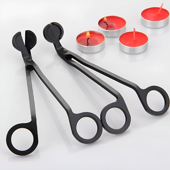 Verdlora Candle Accessory Stainless Steel Wick Trimmer Dipper Cutter Gift Package Lovers Scissor Clipper Tool Wick Cutter