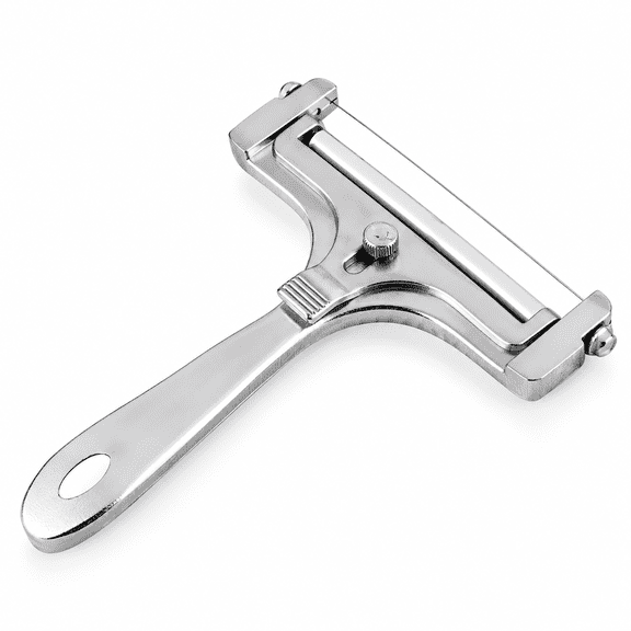 Verdlora Cheese Slicers for Block Cheese Heavy Stainless Steel Wire Cheese Adjustable Thickness Cheese Cutter Kitchen Cheese Slicers Cutters for Cutting SoftCheese Slicer Wire Semi-Hard Cheeses