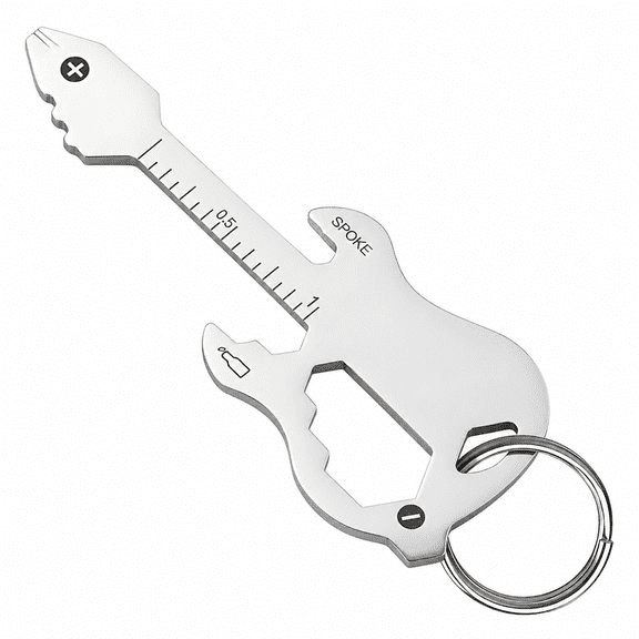 Verdlora Christmas Stocking Stuffers for Men Adults Dad, Keychain Multi-tool 12 in 1 Pocket Gadgets Tools Bottle Opener Screwdriver, EDC Tool Key Ring Anniversary Birthday Gifts