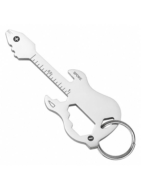 Christmas Stocking Stuffers for Men Adults Dad, Keychain Multi-tool 12 in 1 Pocket Gadgets Tools Bottle Opener Screwdriver, EDC Tool Key Ring Anniversary Birthday Gifts