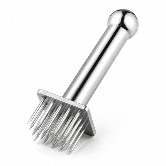 Verdlora Meat Tenderizer with Needles Metal Meat Mallet Meat Tenderizer Cooking Tool Kitchen Food Hammer (28-pin)