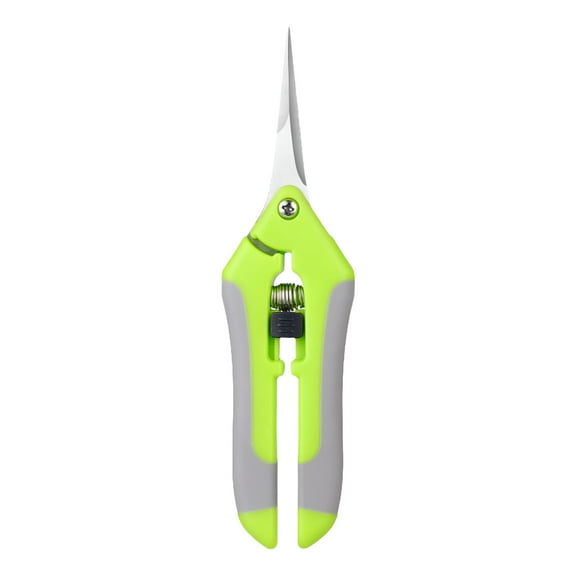 Verdlora Professional Garden Pruning Shears Trimmers Scissors Super Sharp Micro-Tip Precision Stainless Steel Blades - Easy on Arthritic Hands - Soft Ergonomic Rubber Handles