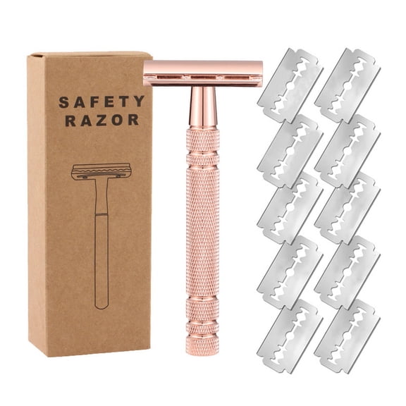 Verdlora Razors for Men,Classic Razor Design Safety Razor,Double-Sided Blade Precise Shaving Single Blade Razor,Style1
