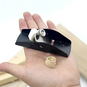 Verdlora Trimming Plane Mini Sharp Blade Adjustable Flat Bottom Deburring Woodworking Tool Heavy Duty Small Wood Planer Block Plane for Carpenter