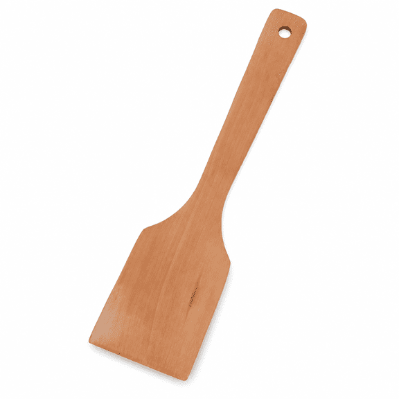 Verdlora Wooden Spatula,Larch Wood Material Wooden Spatula for Cooking,Natural and Eco-Friendly Bamboo Kitchen Utensils,Brown