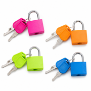 Verdoria 4Pcs Suitcase Lock, Mini Padlock with Key Small Locks for Schoolbag Backpack Luggage Padlock for School Gym