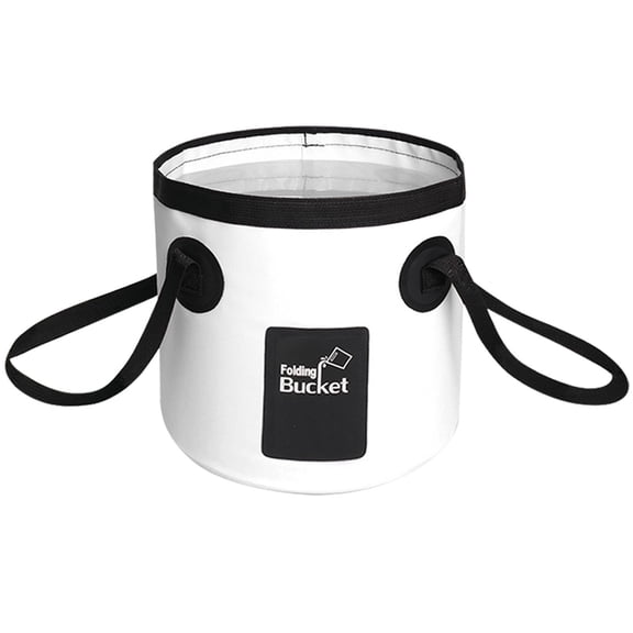 Verdsylv 20L Portable Collapsible Water Bucket 20L, Heavy-Duty Foldable Container with Reinforced Handles, Leakproof Wash Basin for Camping, Hiking, Fishing, RV, Car Washing & Gardening