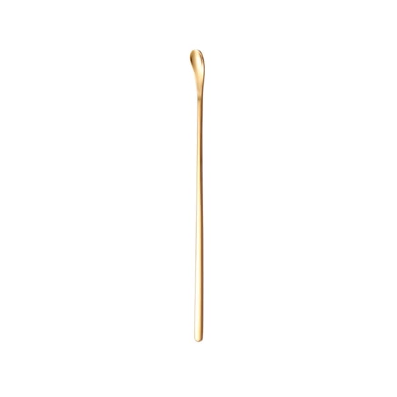 Verdsylv 304 Stainless Steel Long Handle Stirring Spoon - Multi-Functional Mixer for Coffee, Wine, Drinks & Oil, Rust-Resistant & Dishwasher Safe, Bar & Kitchen Essential, Mixing Spoon, Gold1