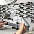 thumbnail image 1 of Verdsylv Marble Pattern Self-Adhesive Wall Tile - 20X10Cm Crystal Effect Peel & Stick Backsplash - Waterproof Upgrade for Kitchen & Bathroom - Easy Diy Luxury Without Grout, 1 of 9