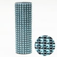 thumbnail image 1 of Verdsylv Mesh Ribbon Roll, 24-Row Plastic Mesh Ribbon Roll - Decorative Shiny Wrapping Material for Gift Packaging, Craft Projects, Gift Wrapping Material, Light Blue, 1 of 3