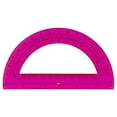 thumbnail image 1 of Verdsylv Plastic Protractor 6 Inch 180 Degree Transparent Math Protractor with Inch and Centimeter Marks for Geometry Classroom，Homework,Office, 1 of 7