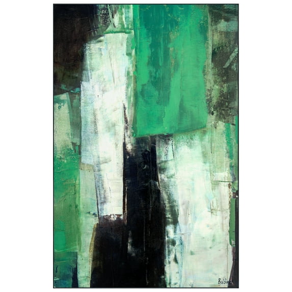 Verdure Washable Abstract Art Area Rug size 5'x8', Power-loomed, Heavenly Softness with Non-Slipping Backing