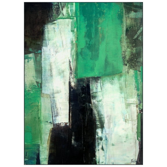Verdure Washable Abstract Art Area Rug size 8'x10', Power-loomed, Heavenly Softness with Non-Slipping Backing