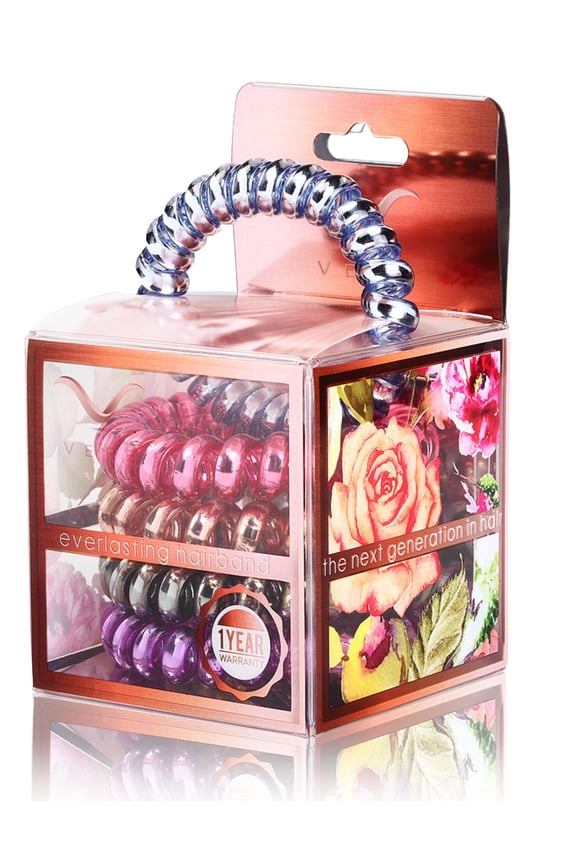 Everlasting Hairbands-Arctic Pure Metal Blend-5pck