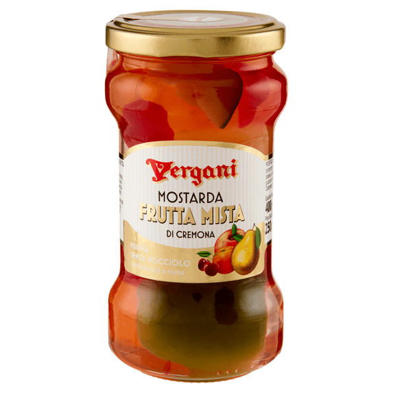 Vergani Italian Mostarda di Cremona Frutta Mista — 400g FROM ITALY