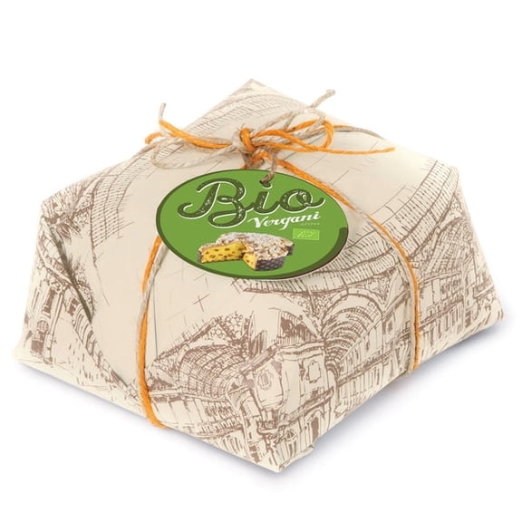 Vergani Organic Colomba, 1.65 Pounds – Traditional Italian Holiday Bread Cake with Candied Orange Peel Filling. Premium Dessert Gift, Pack of 1