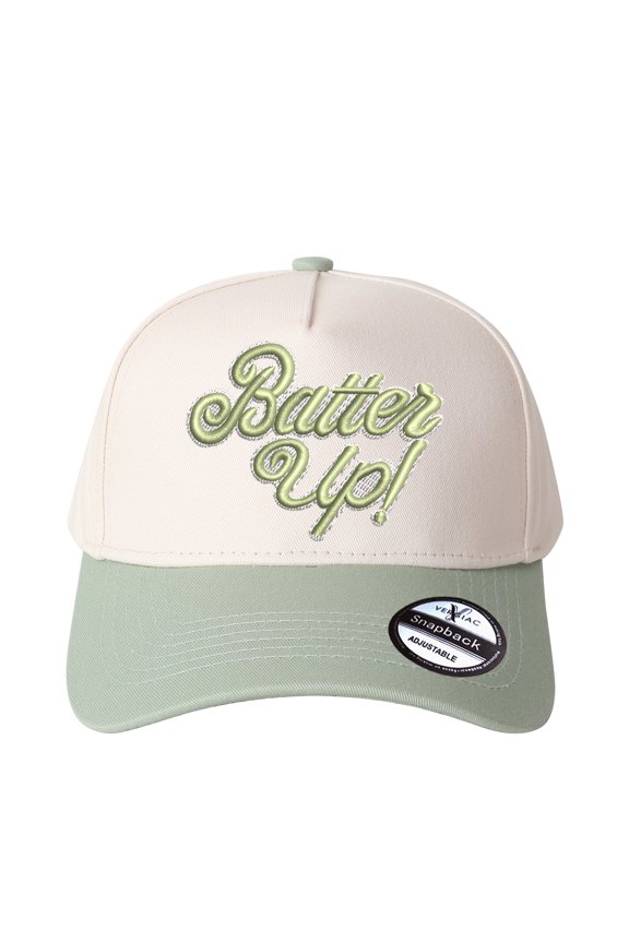 Batten Up! Letter Embroidered Color Block Trucker Hat, Unisex Adjustable Cotton Breathable Fashion Cap for Travel Daily Outdoor Wear