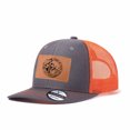 thumbnail image 1 of Vergiac Funny Skull Drinking Coffee Graphic Mesh Trucker Hat, Men Breathable Adjustable Baseball Cap for Travel Outdoor Daily Outfits, 1 of 6