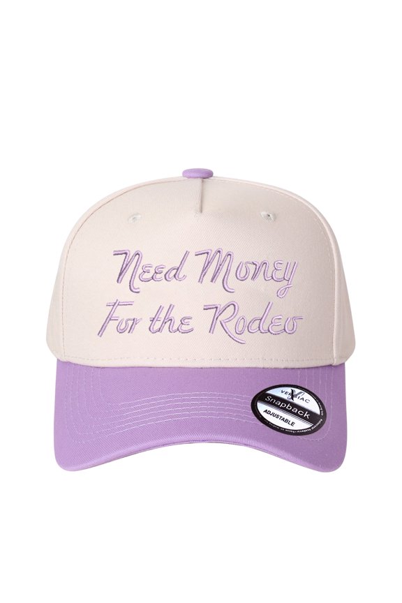 Need Money For Letter Embroidered Color Block Trucker Hat, Unisex Adjustable Cotton Breathable Fashion Cap for Travel Daily Outdoor Wear