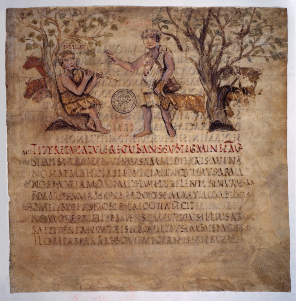 Vergilius Romanus Canvas Art - (18 x 24)