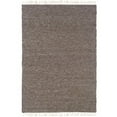 thumbnail image 1 of Linon RUG-VE50223 1 ft. 10 in. x 2 ft. 10 in. Verginia Berber Flat Woven Indoor Area Rug - Brown & Blue, 1 of 2